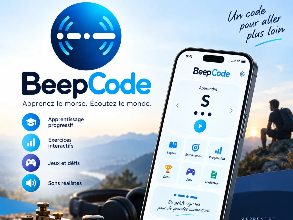 BeepCode — apprendre le morse